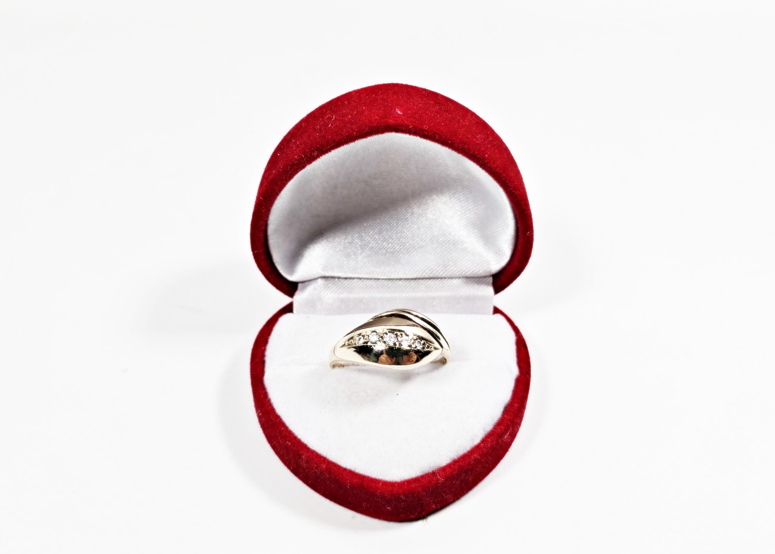 Złoty pierścionek pr585 14K R20 2.95g