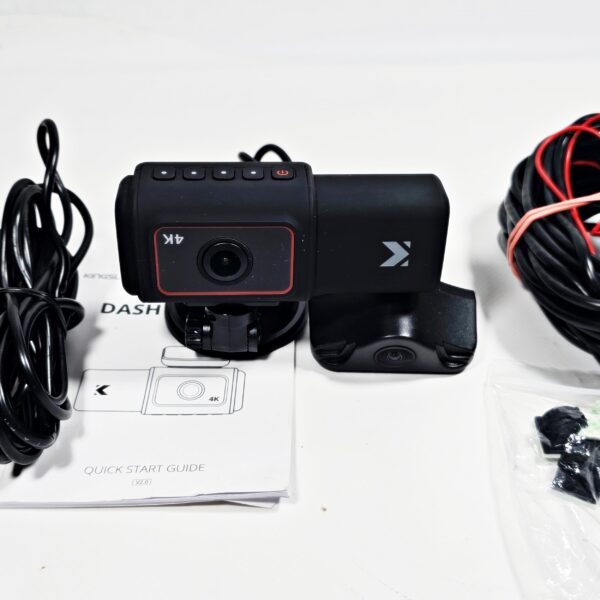 Kamerka samochodowa Kingslim D6 Dual Dash Cam GPS 2K + 2K