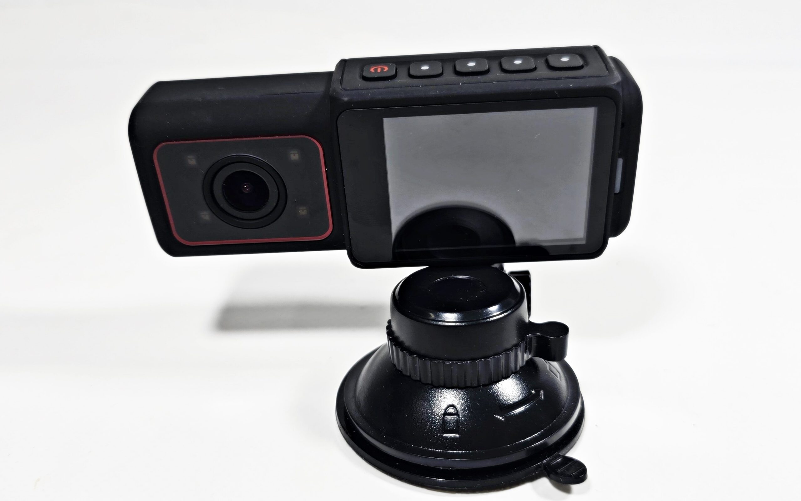 Kamerka samochodowa Kingslim D6 Dual Dash Cam GPS 2K + 2K