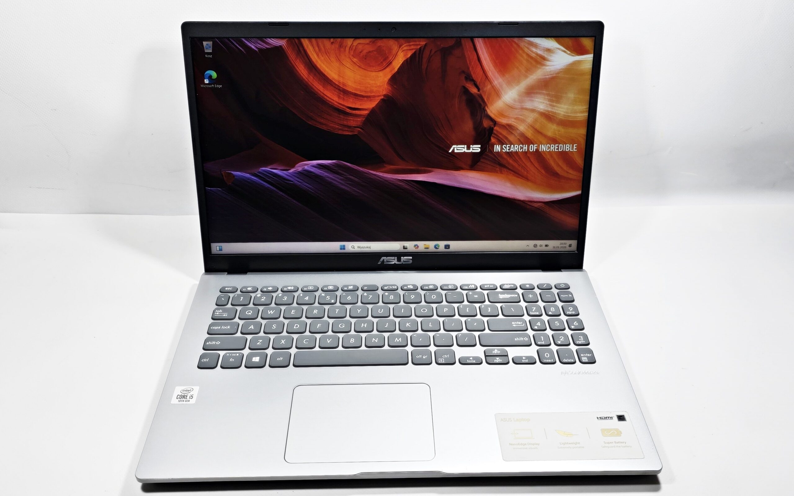 Laptop ASUS SONIC MASTER X509J i5/8gbRAM/256SSD