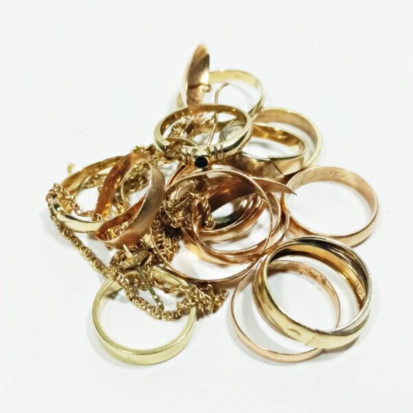 Złoto złom obrączki pr.585/14K 360 zł K&B Handel