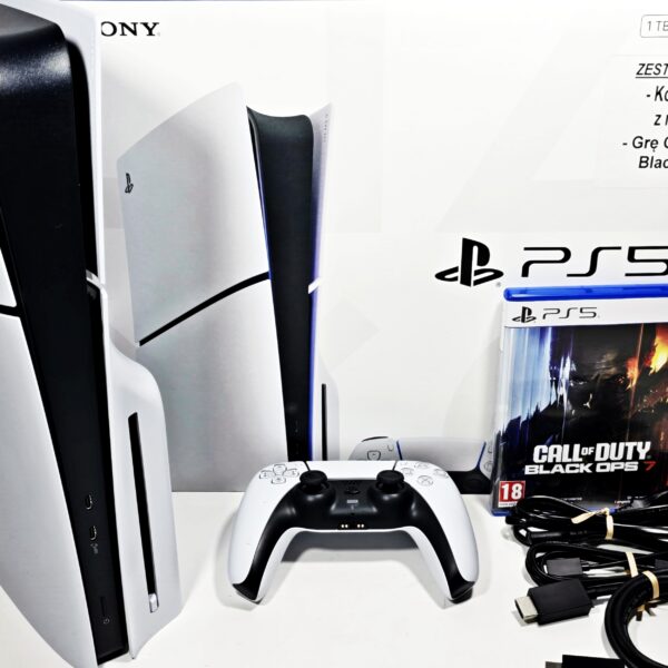 Konsola Sony PlayStation 5 Slim E-chassis 1TB Gra black ops 7 K&B Handel