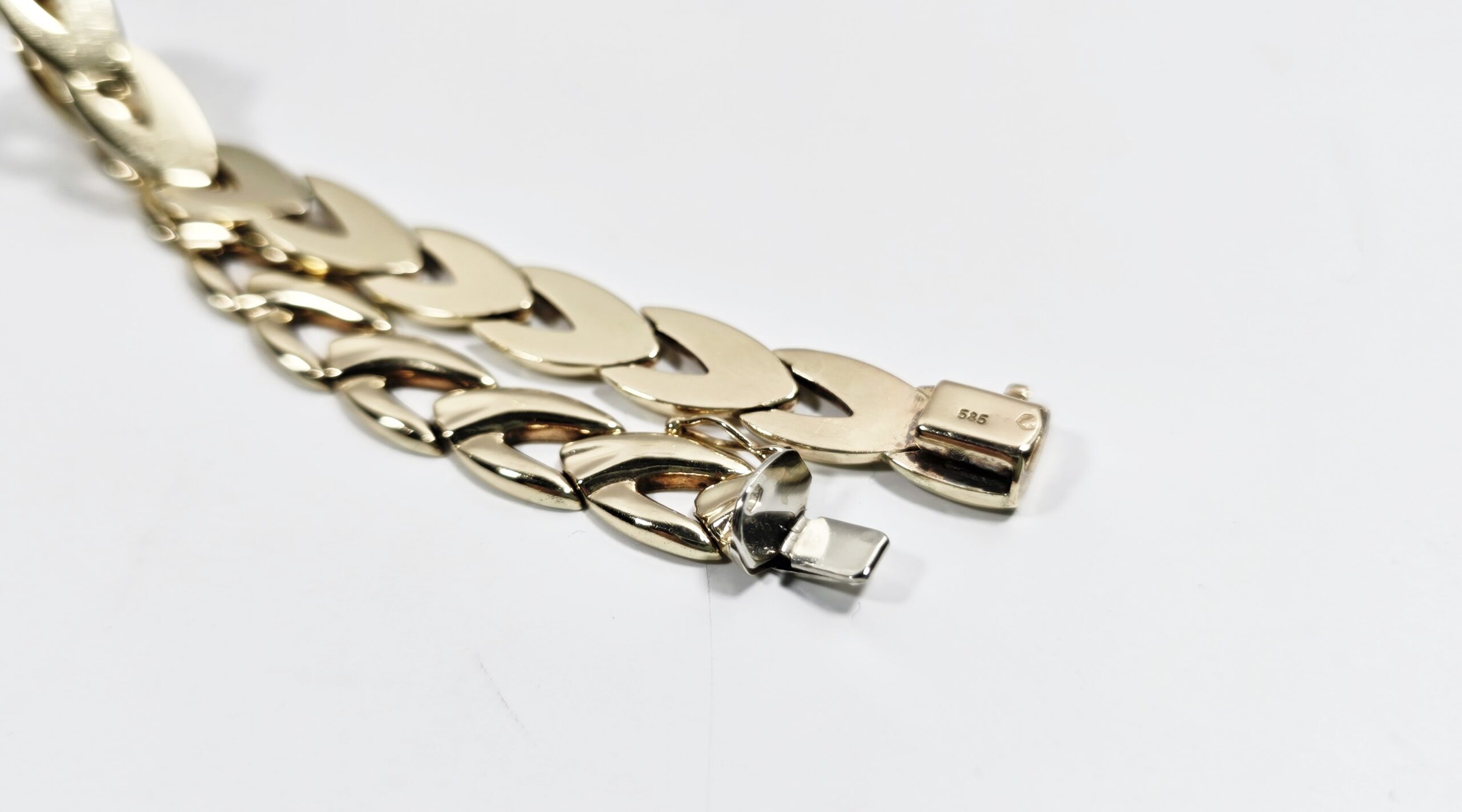Złota Bransoletka PR585 / 14K 12.16g 20,5cm