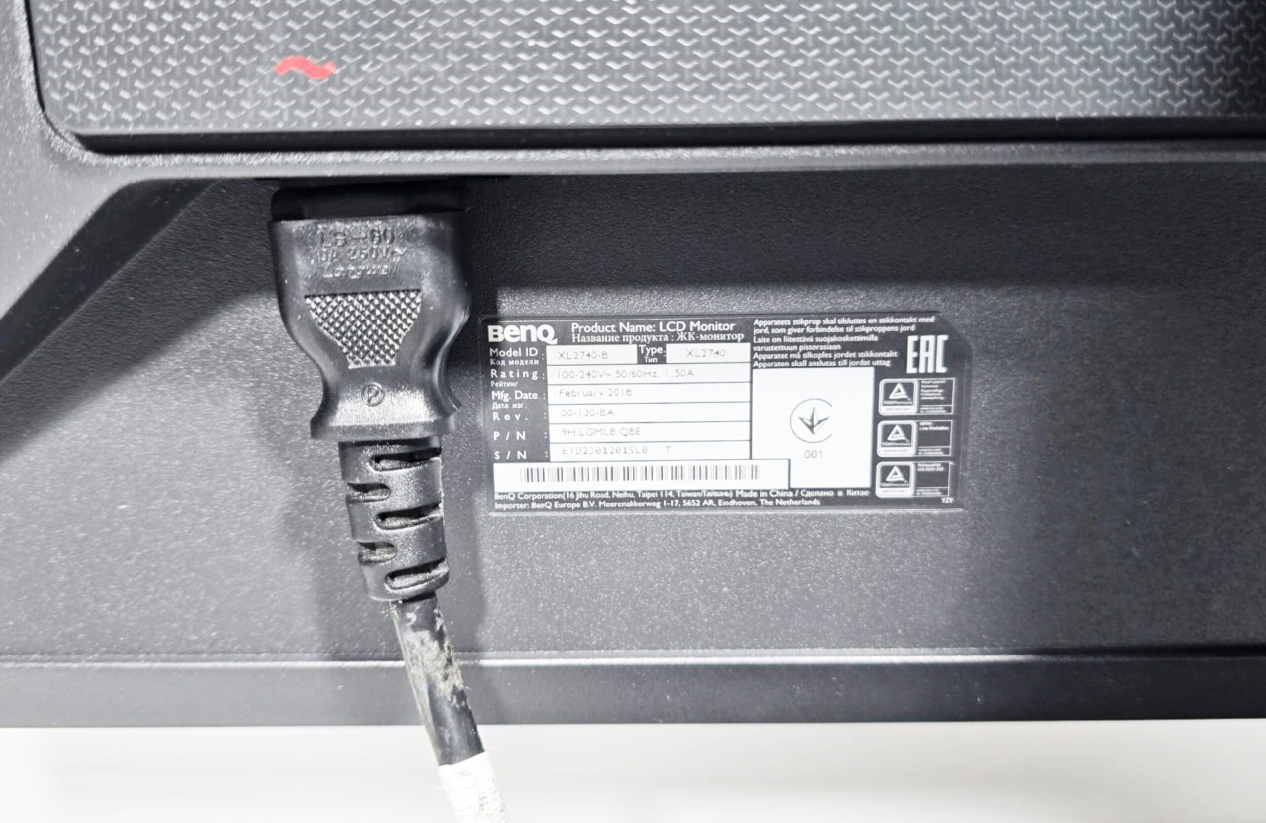 Monitor Gamingowy BenQ ZOWIE XL2740 27" 240 Hz